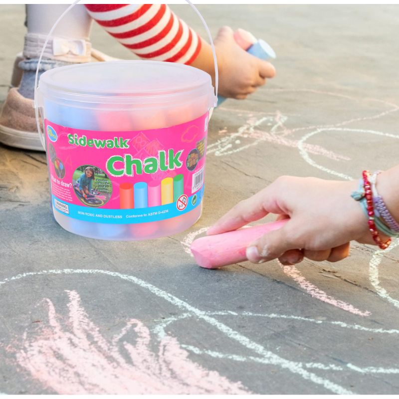 Art Craft Jumbo - Zmywalna kreda Jumbo Sidewalk Colors dla