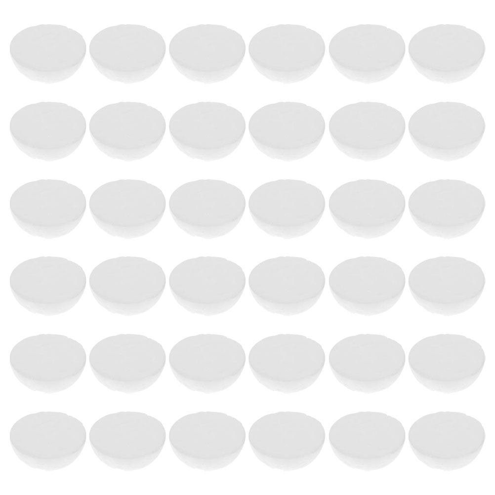 Art Craft Project - 100 sztuk białych półokrągłych kul z