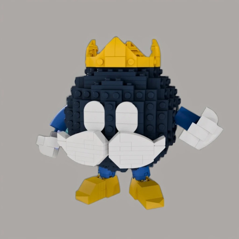 Art Craft Christmas Ideas - 387 elementów MOC Marioes King Bob-omb