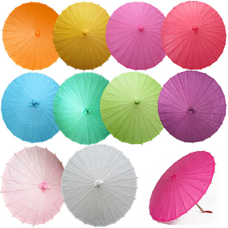 Art Craft Earth Day - Nowy, ręcznie robiony, kolorowy papierowy parasol