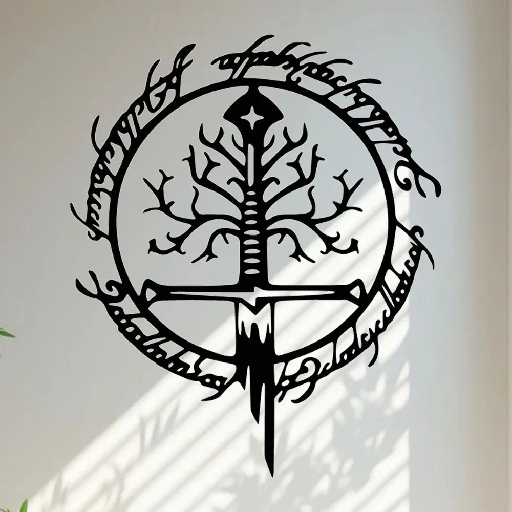 Art Craft Room - CIFBUY Metalowa Dekoracja Ścienna Przysięga, Żelazna