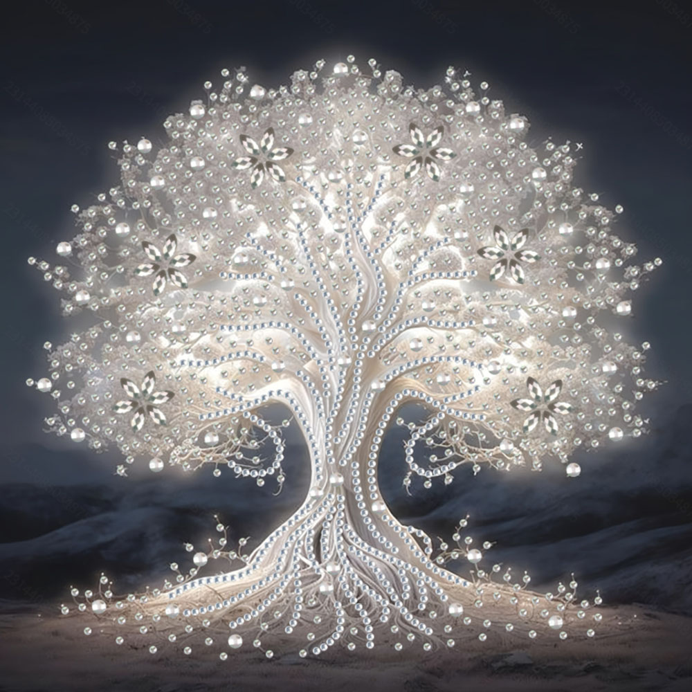 Art Craft Kits For Adults - Zestaw do malowania diamentami Drzewo Życia,