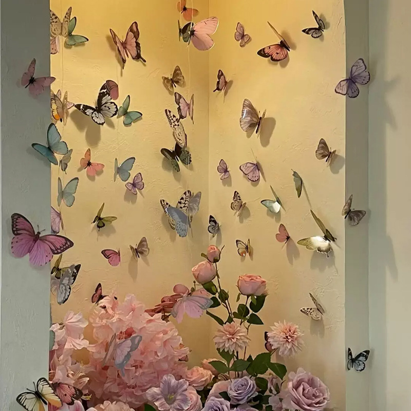 Art Craft Room - 12 szt. Naklejek 3D na ścianę