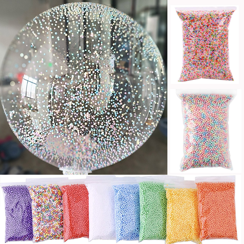 Art Craft Earth Day - 10g Koraliki z pianki 2.5-3mm Kolorowe