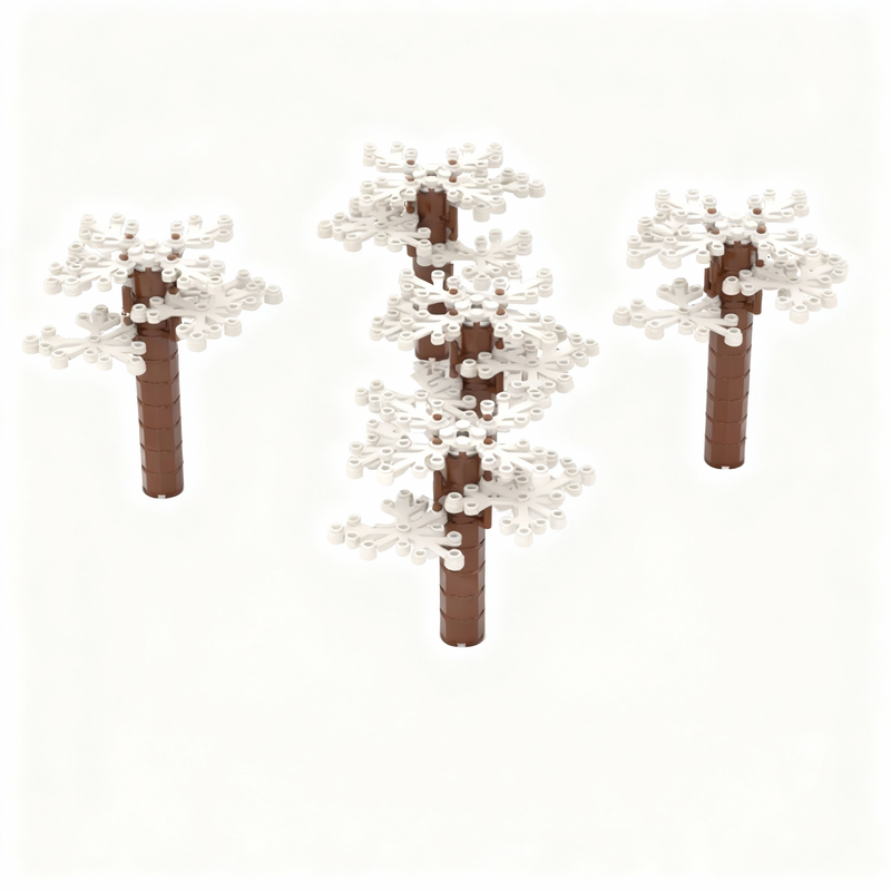 Art Craft Christmas Ideas - 105 elementów MOC Creator Zimowy Las