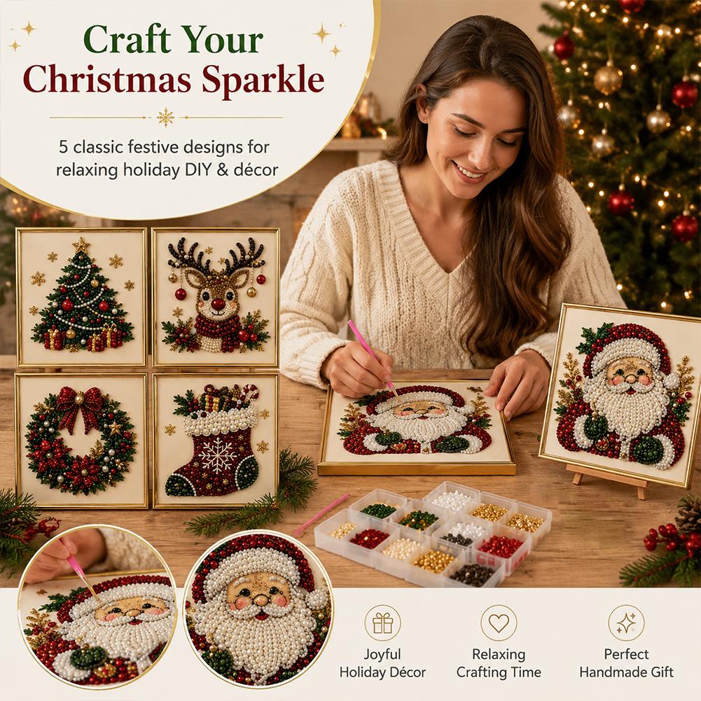 Świąteczny Zestaw DIY z Perłam – Art Craft Kits For Adults recenzja i cena