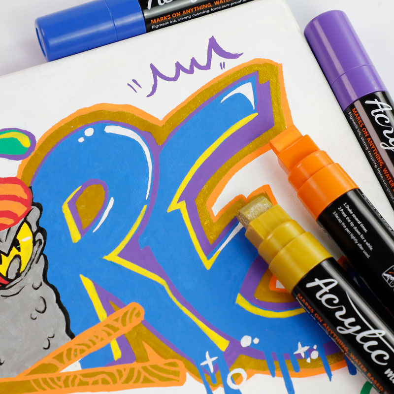 10 Kolorów Jumbo Permanentne K – Art Craft Jumbo recenzja i cena