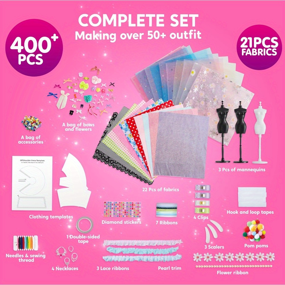 JOYFY 400+ ELEMENTÓW ZESTAW DO – Art Craft Girl recenzja i cena