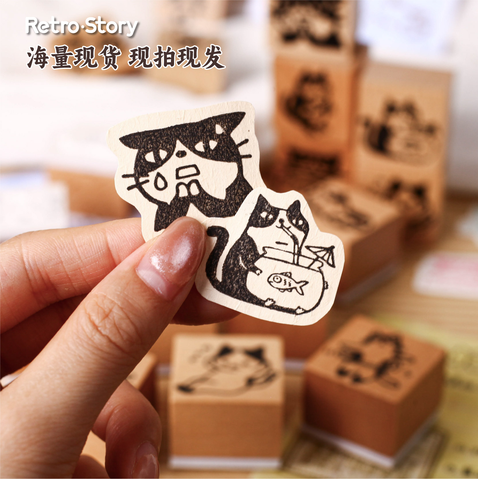 1 szt. Stemple Alfabet Vintage – Rubber Stamp Blank recenzja i cena