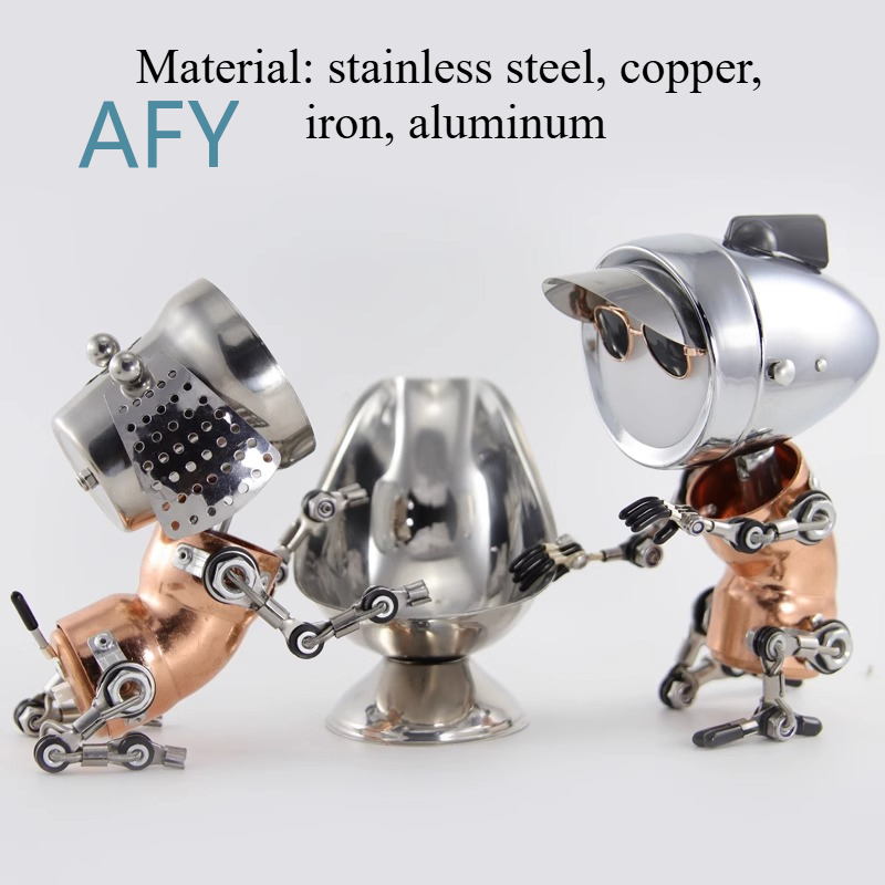 Metalowa lampa atmosferyczna w – Art Craft Robot recenzja i cena