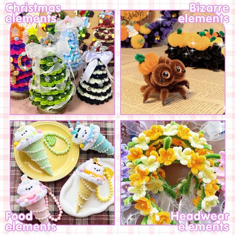 Druciki chenille, druciki z po – Art Craft Jumbo recenzja i cena