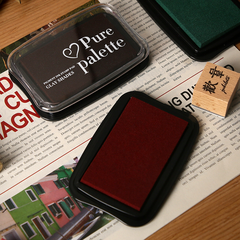 12 kolorów Vintage Solid Color – Rubber Stamp Blank recenzja i cena