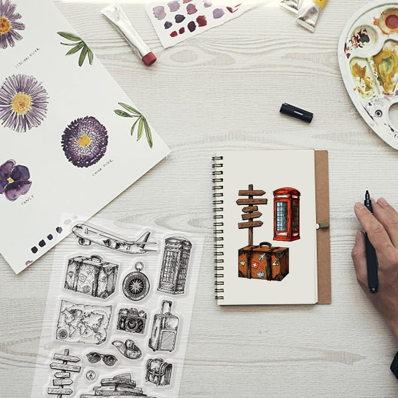Podróżny silikonowy przezroczy – Rubber Stamp Blank recenzja i cena