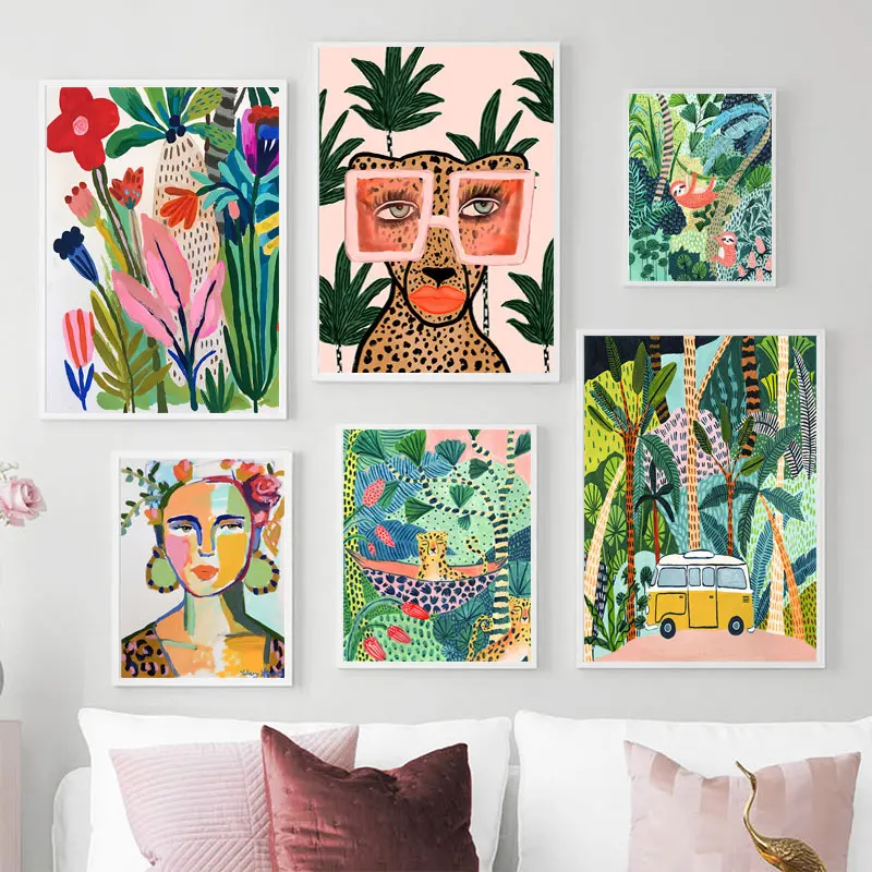 Tropikalna Kolorowa Dziewczyna – Art Craft Girl recenzja i cena
