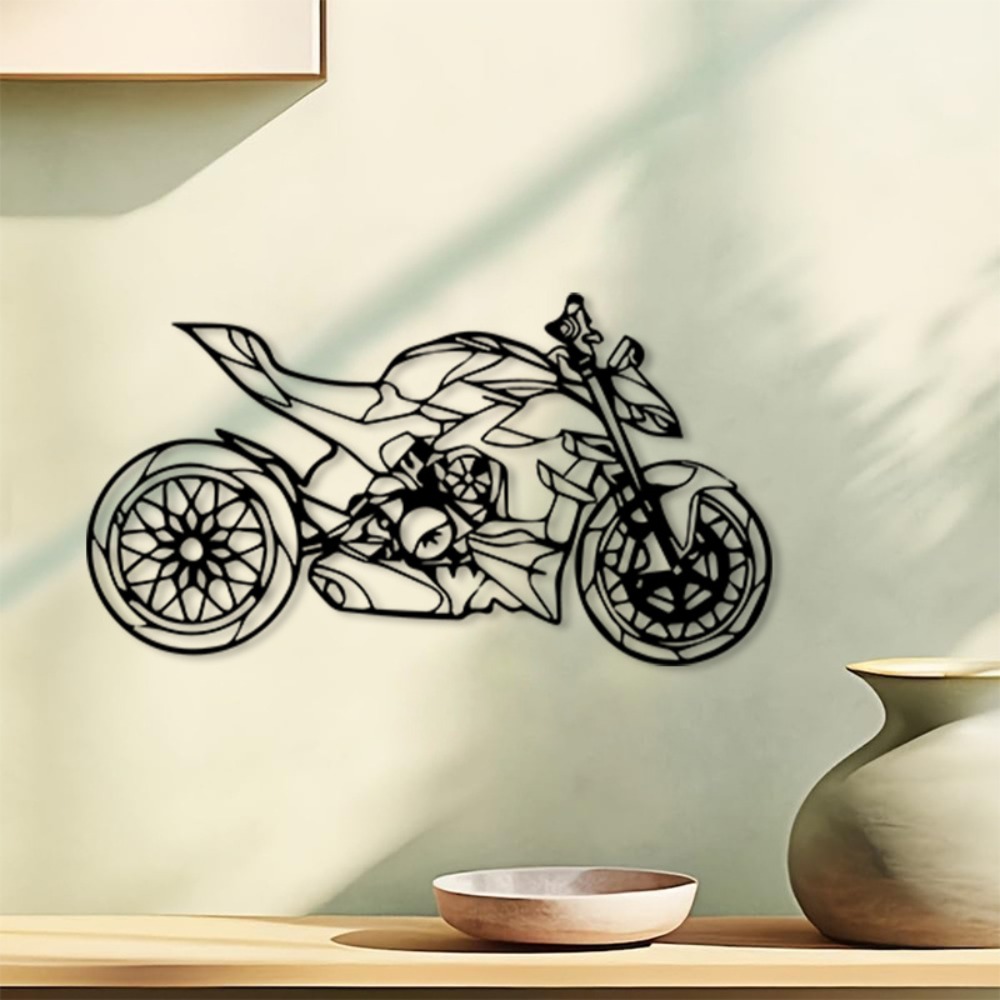 Metalowa rzeźba motocykla, dek – Art Craft Room recenzja i cena