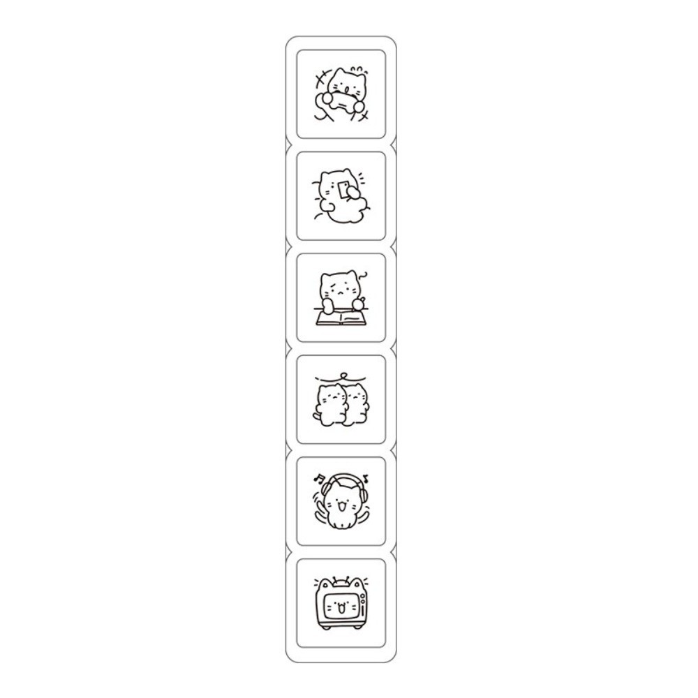 6 szt. Urocze pieczątki z moty – Rubber Stamp Blank recenzja i cena