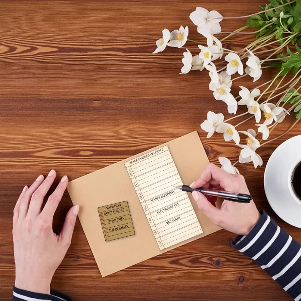 Plan tygodniowy Wyczyść pieczę – Rubber Stamp Blank recenzja i cena