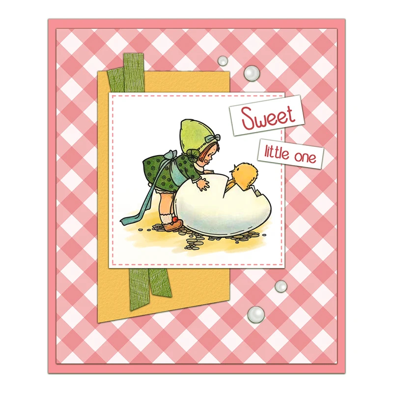 Urocze dziecięce i jajeczne ku – Rubber Stamp Blank recenzja i cena