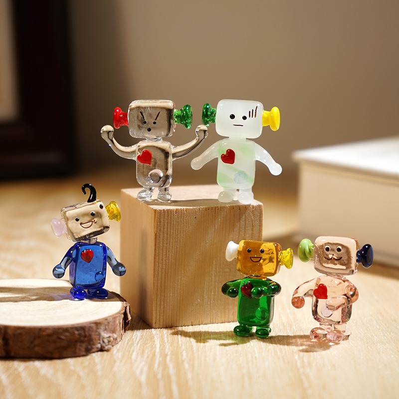 Uroczy robot z twarzą, ręcznie – Art Craft Robot recenzja i cena