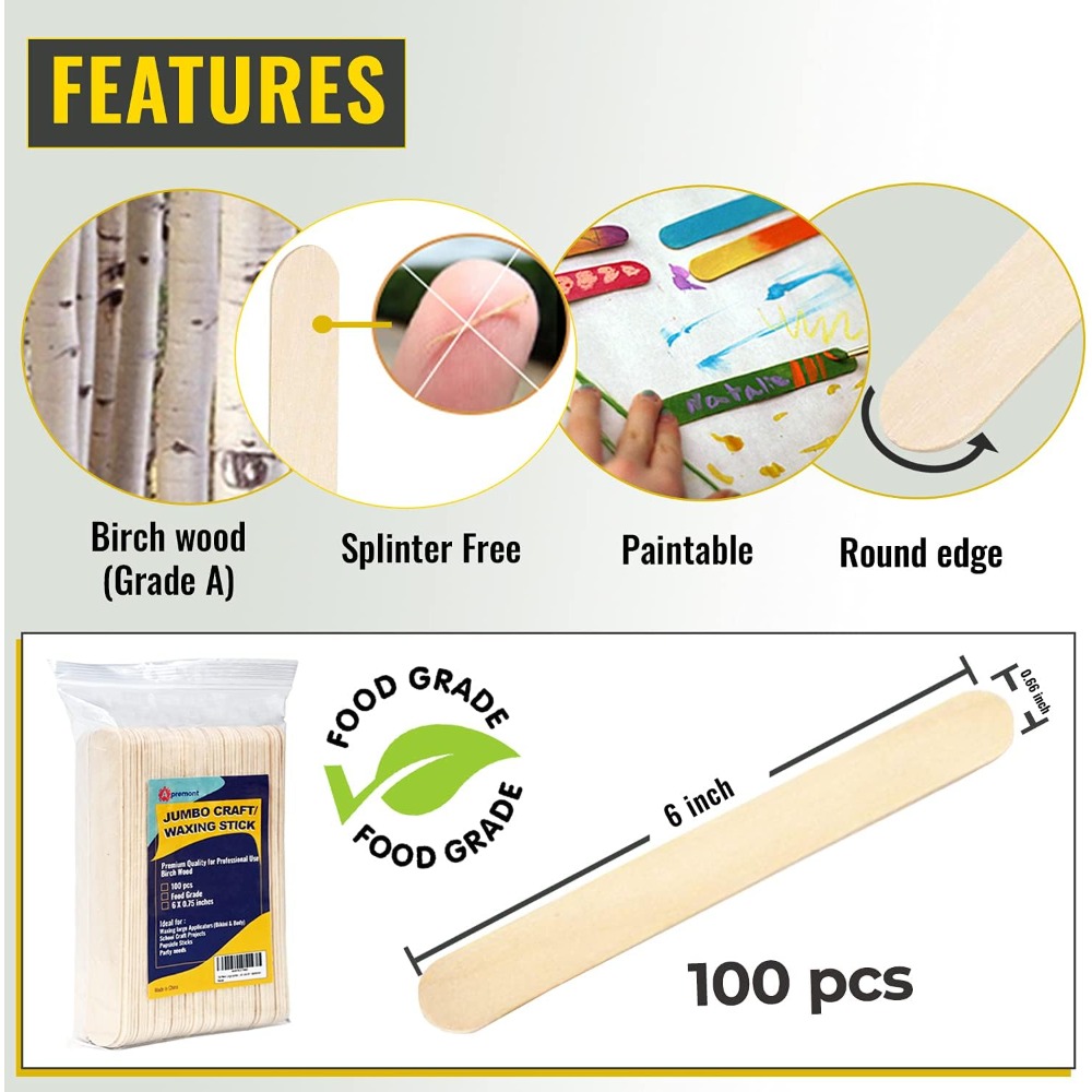 Apremont 100 sztuk 15 cm Duże  – Art Craft Jumbo recenzja i cena